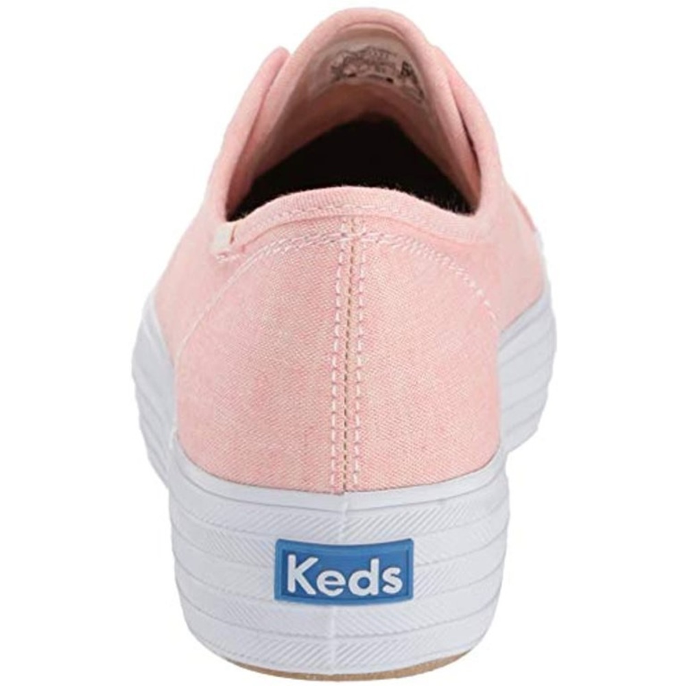 Keds triple kick chambray pink dream foam platform Y2K canvas sneakers 9.5 NWOB - Picture 7 of 12